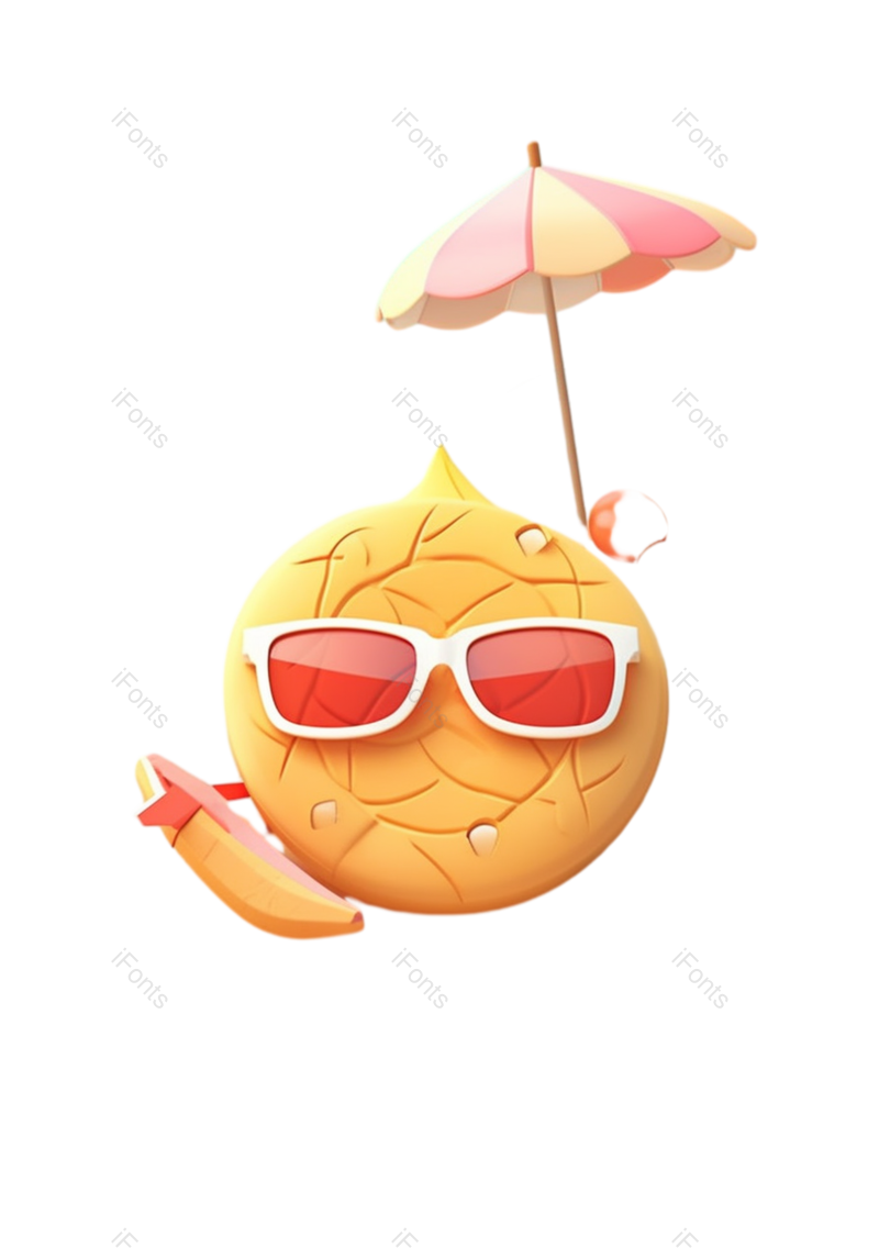 装饰图片,节日元素,西瓜PNG,天空免抠素材